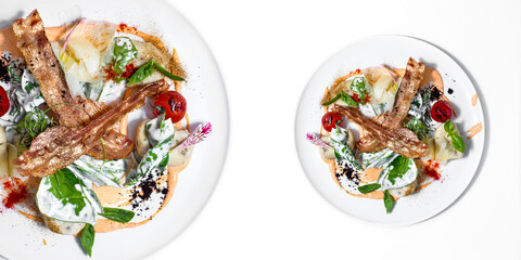 Salad with fish
