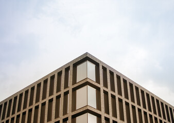 Fototapeta premium Modern office building with window screens
