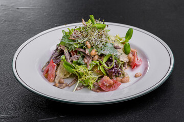 Salad with meat
