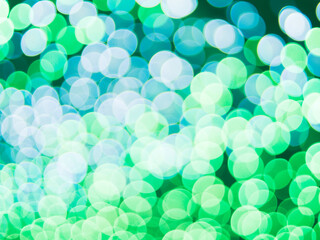 BLURRED colorful LIGHTS Background. Abstract blue,  green wavy with blurred light curved lines background.
