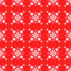 Seamless Background Retro Garden Nature Aboriginal Floral Damask Traditional Pattern Art