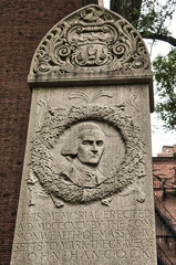 Grave of John Hancock, Boston MA, USA