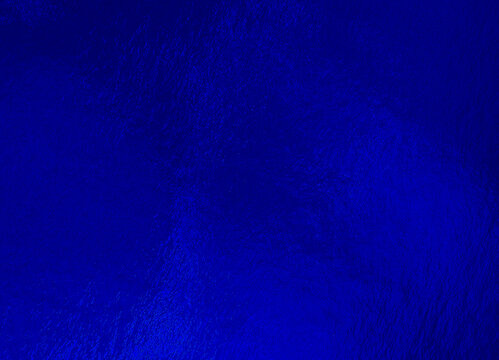 Blue foil background with uneven texture