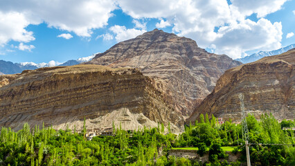 Leh Ladakh, India - The Aryan valley in the Batalik sector of Kargil has been home to this ethnic community for over 2000 years © mrinal