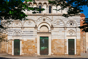 San Paolo a Ripa d'Arno (St. Paul on the bank of the Arno) Church in Pisa. A beautiful sample of Pisan Romanesque religious architecture, erected in the 12th century