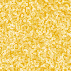 Vector seamless golden background consisting of shiny gold circles