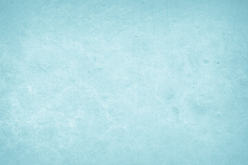 Obraz premium Concrete abstract wall of light blue color, cement texture background for design.