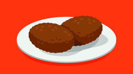 chocolate chip cookies on a plate