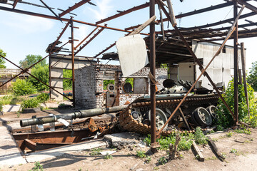Landscapes of Ukraine after the invasion of Russian invaders
