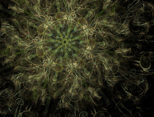 Imaginatory fractal abstract background Image