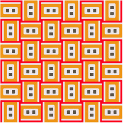 
Abstract ethnic rug ornamental seamless pattern.Perfect for fashion, textile design, cute themed fabric, on wall paper, wrapping paper, fabrics and home decor.