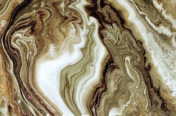 MYSTIC WAVES. Magical painting. Treasury of art. Abstract artwork.Luxury art in Eastern style. Painter uses vibrant paints to create these magic art, with addition golden glitters. MARBLE ART. 