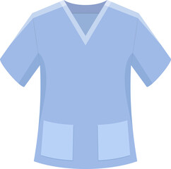 Medical clothing clipart design illustration