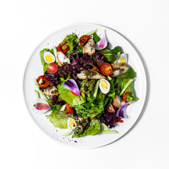 Salad with meat