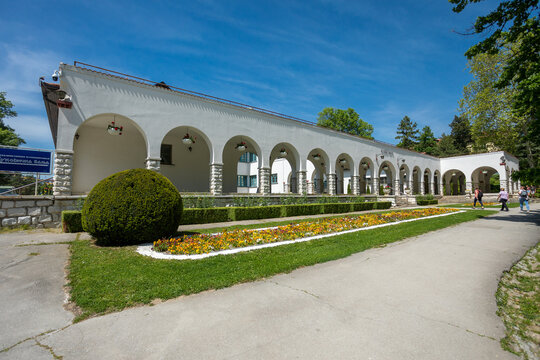 Public bath in Bukovička spa park, Arandjelovac, Serbia