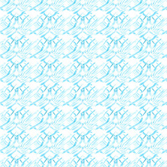 Watercolor painting seamless pattern lines