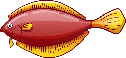 Fish drawing clipart design illustration