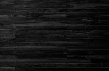 Grunge dark wood plank texture background. Vintage black wooden board wall antique cracking old style