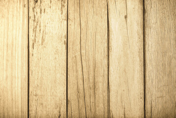 Wood plank brown texture background surface with old natural pattern. Barn wooden wall antique cracking weathered rustic vintage peeling wallpaper.