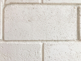 abstract texture white concrete wall Brick wall pattern and copy space for text.