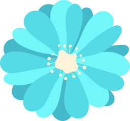 Flowers clipart design illustration