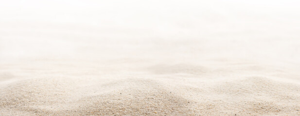 Fototapeta Bright sandy beach. Background with sandy textur. obraz