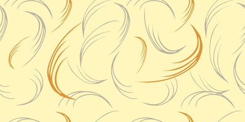 Fototapeta premium Gold abstract hand drawn yellow background. Seamless pattern. Suitable for fabric, packaging, knitwear, clothing, tablecloth, napkins, bags, background2