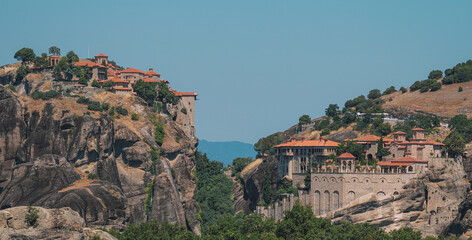 Fototapeta premium Meteora Monastery in Greece - Monastery Complex