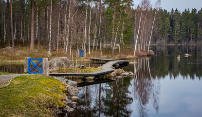 Lake in Kalmar, Sweden © StellaSalander