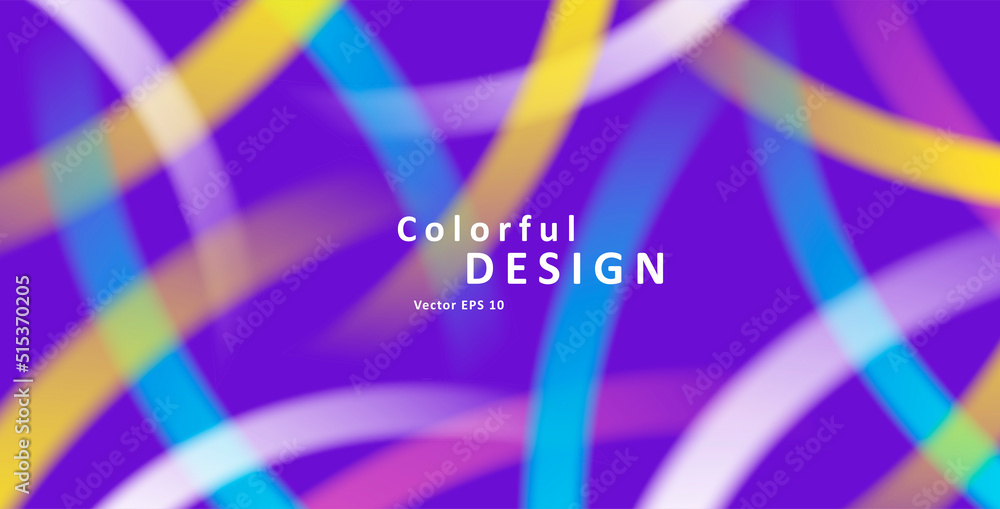 Poster abstract background of colourful lights creating texture. vector illustration