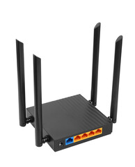 Wireless Wi-fi Router with antennas