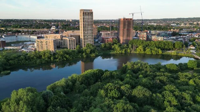 Barratt London - Hendon Waterside next to the scenic Welsh Harp Reservoir - 170 hectares of green space.