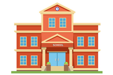 High school building icon, outline jpg image sign, linear style pictogram isolated on white. Symbol, logo illustration. Perfect art jpeg graphics