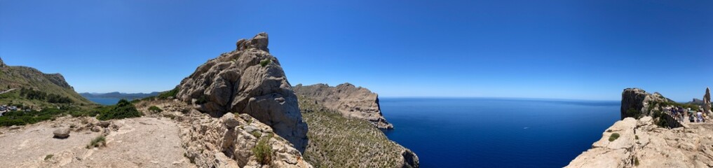 Fototapeta na wymiar Cap Formentor Panorama