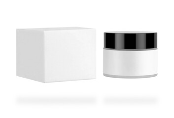 cosmetic medical blottle mock up isolated on white background