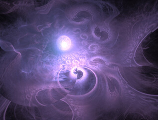 Obraz premium Imaginatory fractal abstract background Image
