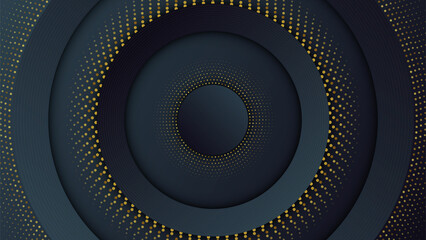 luxury dark circle background.
Vector illustration.
EPS 10