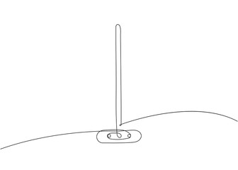 Curling broom one line art. Continuous line drawing of sport, winter, match, player, sports, activity, rink, game, rock, carbon stick, club, badge, ice, play.