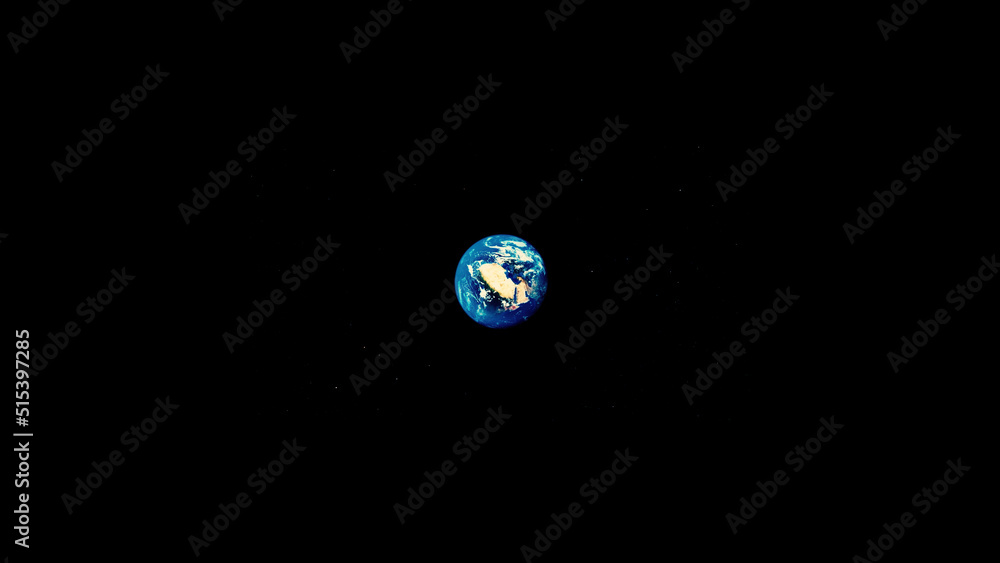 Poster abstract globe with connected dots wireless communication network on space. abstract network globe w