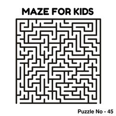 Maze For Kids