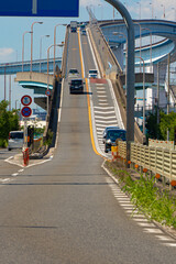 大阪のベタ踏み坂　なみはや大橋