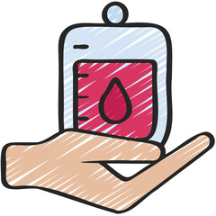 Naklejka premium Give Blood Icon