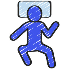 Sleeping Person Icon
