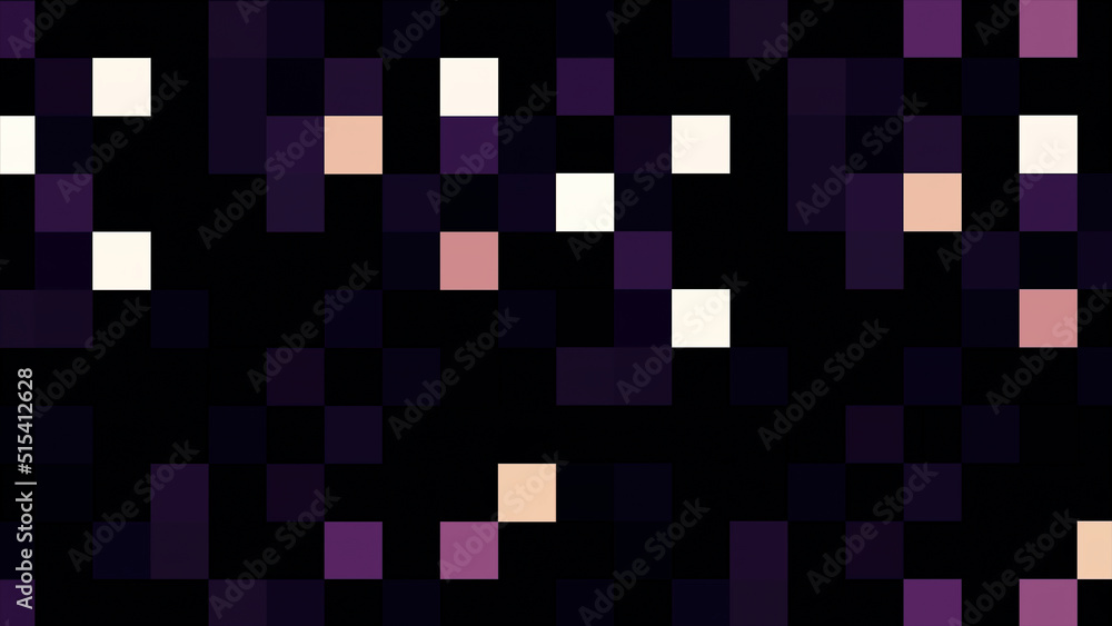 Poster random changing geometrical graphics shapes colored figures motion animation. triangles abstract bac