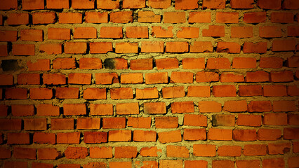 Brick old grunge stone wall texture brown background.