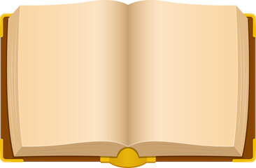 Old book clipart design illustration