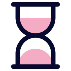 Fototapeta na wymiar hourglass Icon Illustration