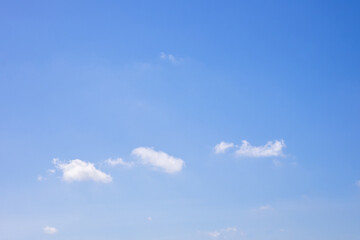 blue sky with clouds