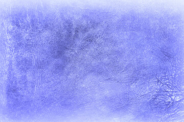 Beautiful blue background with leather texture with blue veins of blue leather as sample of blue background from natural leather or sample of backgroundtexture of leather for natural background