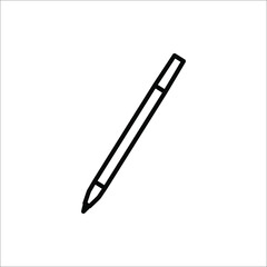 Pen icon or logo isolated sign symbol vector illustration
